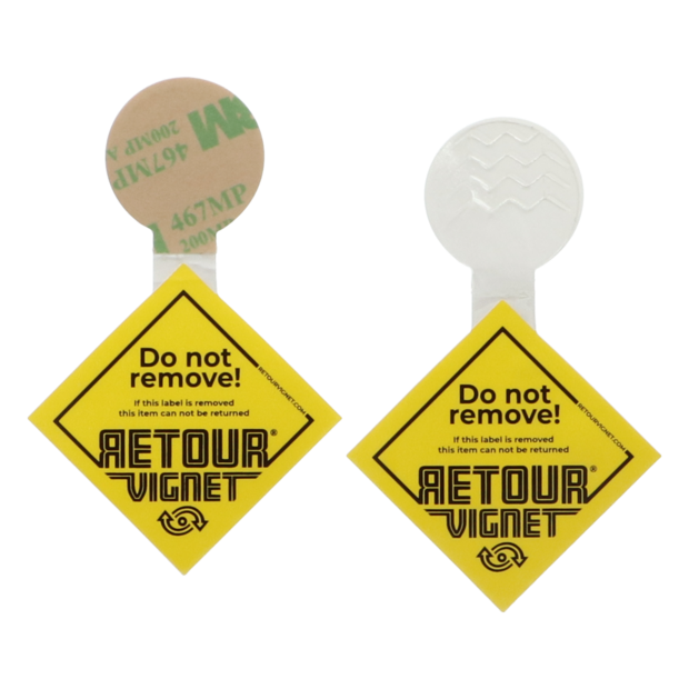 Retourvignet Horlogeseal ( 200 stuks ).