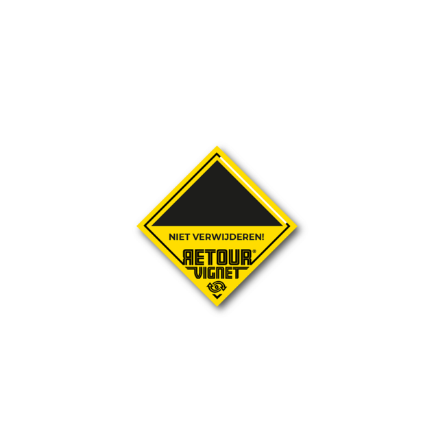 Retourvignet VOID Stickers 31 x 31 mm Nederlands ( 10 vel ).